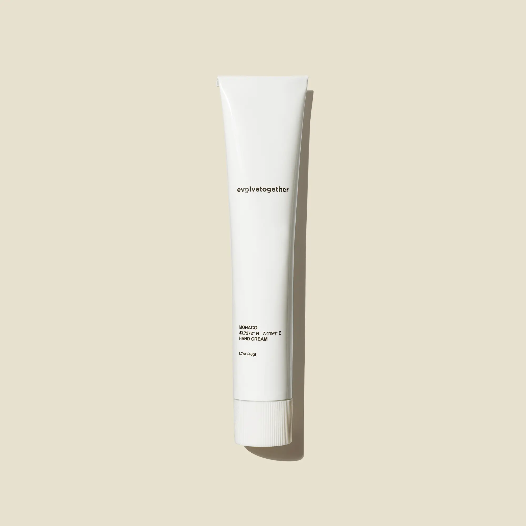 evolvetogether - monaco, fast-absorbing hand cream | bright orange blossom with soft woods | boosts moisture barrier with vitamins B5, C & E | lightweight daily hydration for sensitive skin | clean, vegan, paraben-free