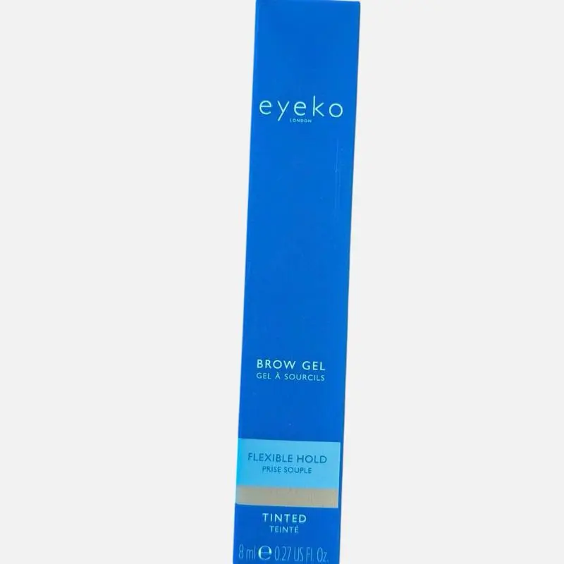 Eyeko Tinted Brow Gel with Keratin - Lightweight Defining Cosmetic for Flexible, All-Day Hold and a Natural Finish, Brow Shaping, Tinted Gel, 24-Hour Wear Eyebrow Gels