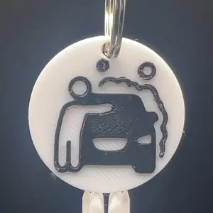 Auto Detailer 3 NFC Keychain – Tap to Book, Shine Delivered