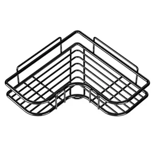 Corner Shower Rack - Rust-Resistant Wall-Mounted Bathroom Storage Shelf, Ideal for Storing Shampoo, Lotion, and Cosmetics