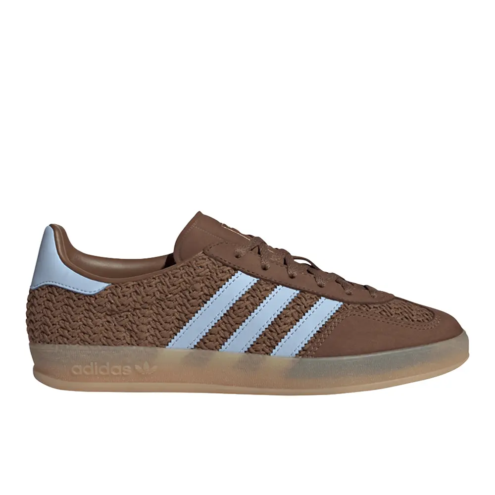 adidas Womens Gazelle Indoor Sneakers Shoes Casual - Brown