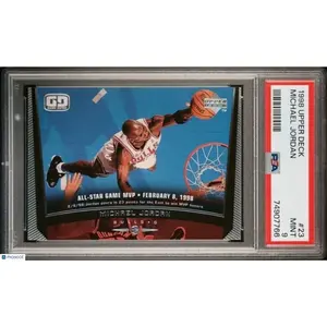 1998 Upper Deck Michael Jordan #23 PSA 9 Chicago Bulls