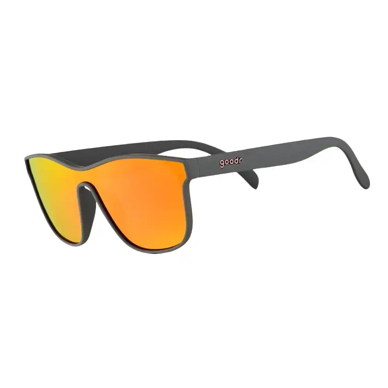 goodr Voight-Kampff Vision Medium Size (VRG) Solid Gray Frame with Rose Lens, UV400, No Slip No Bounce No Tangle goodr Voight-Kampff Vision Medium Size (VRG) Solid Gray Frame with Rose Lens, UV400, No Slip No Bounce No Tangle