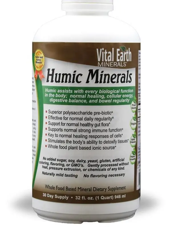 Humic Minerals Liquid Supplement, 32 Oz.