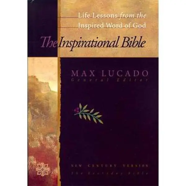 USED Book - The Inspirational Study Bible New King James Version: Life Lessons from the Inspired Word of God by Lucado, Max (Hardcover) - english