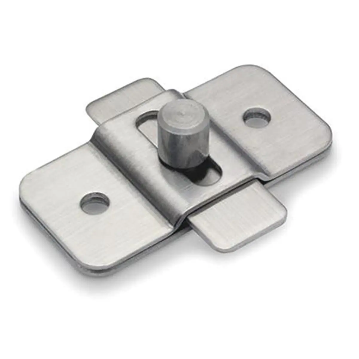 212 MAIN Modern Stainless Steel Sliding Door Lock, Surface-Mounted Privacy Hardware for Home and Commercial Bathrooms, Bathroom, Sliding Door Locks, 2-7/8" Width, Toilet