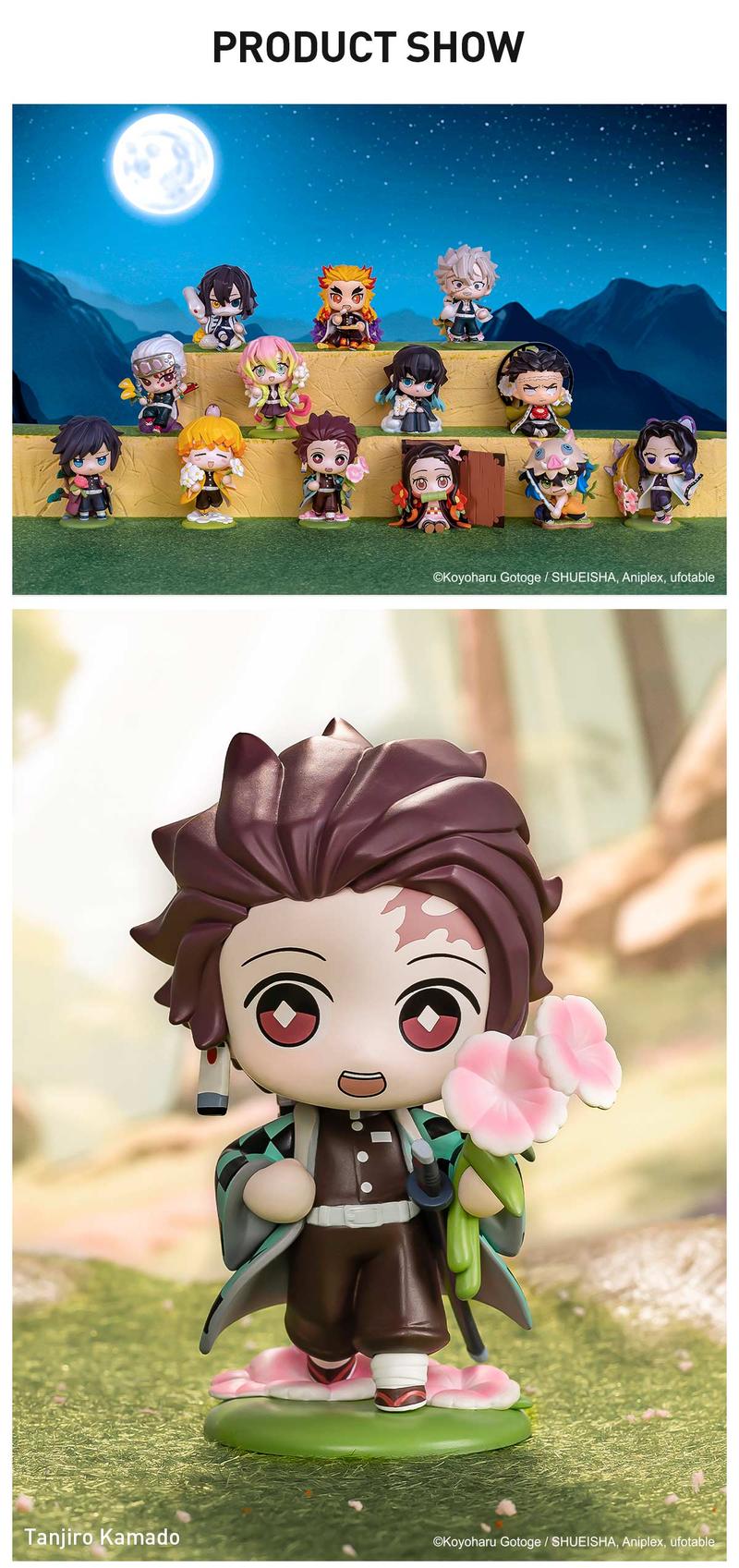 POP MART Kimetsu no Yaiba Birth Flower Series Figures, Blind Box, Mystery Box POP MART Kimetsu no Yaiba Birth Flower Series Figures, Blind Box, Mystery Box