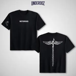 UFC Conor McGregor Notorious Unisex Cotton Crewneck Fashion T-Shirt, Menswear Casual Round Neck Streetwear Soft Sports Apparel for UFC Fans with Graphic Fabric, Casual T-Shirts, Tshirt