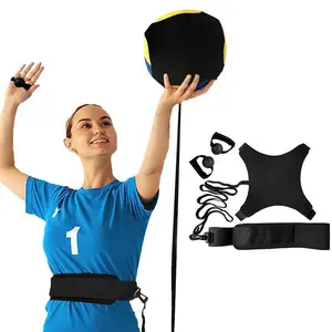 Volleyball Rebound Training Belt with Elastic Cord - Solo Practice Tool for Serving Spiking Setting & Defense - Perfect for Beginners to Correct Form Great Gift for Volleyball Enthusiasts