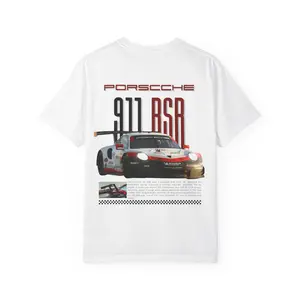 Vintage Car Lover T-shirt, Muscle Car Enthusiast Tee, Racing Fan Graphic Shirt, Porsche 911 rsr, Gift for Car Buffs, Automobile Apparel