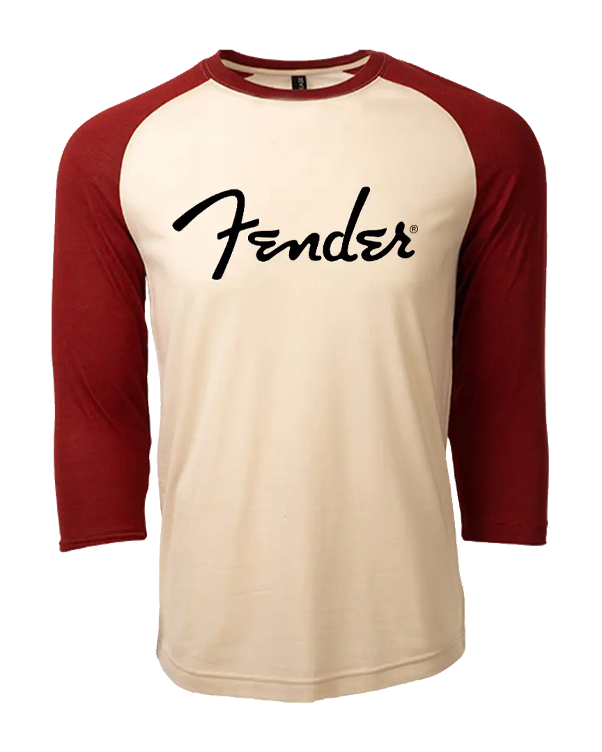 Fender Raglan Cream Tee