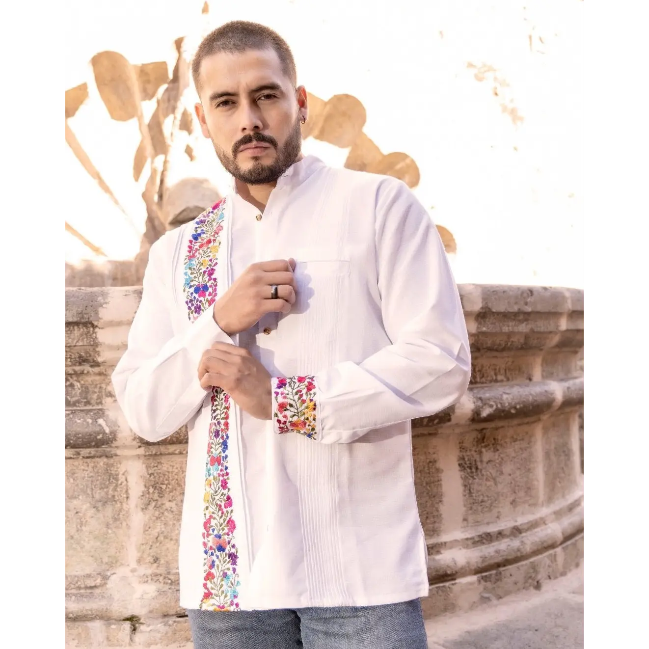 Guayabera San Antonino Sencilla Larga