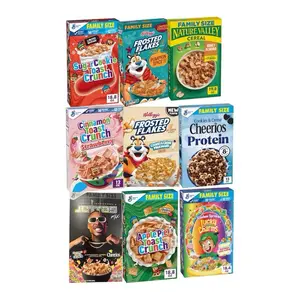 4 Limited Edition Assorted Cereal Bundle Will Include 4 Cereal per Bundle Featuring Sugar Cookie Toast Crunch Frosted Flakes & More