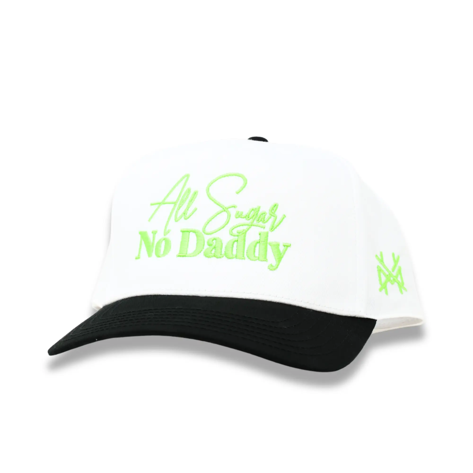 Retro Black/White with Green Thread