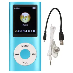 Aluminum Alloy MP3 Player Stylish Multifunctional Lossless Sound Slim 1.8 Inch LCD Screen Portable MP3 Music Player portable mp3 player retro mp3 player Mini USB MP3 Player with Audio Jack
