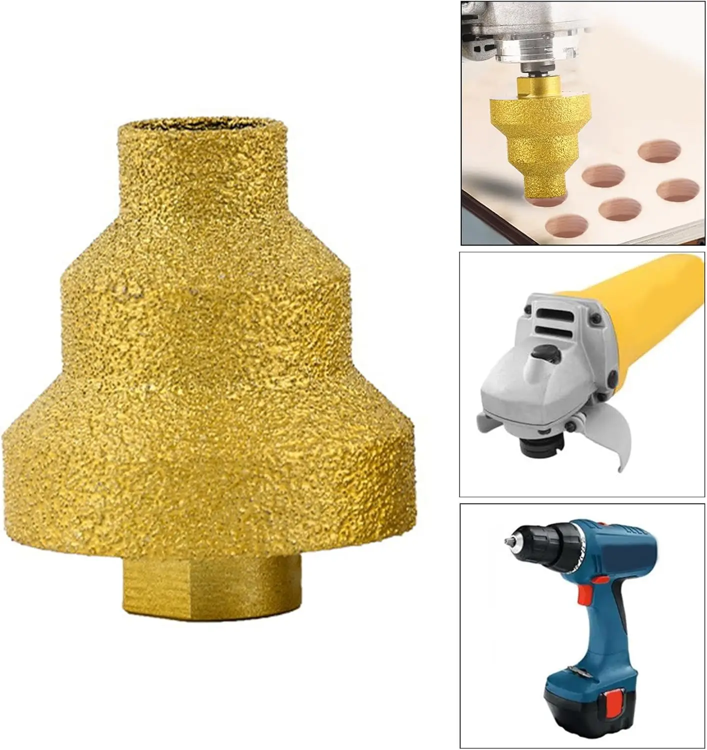 Step Drill Bit Straight Flute Milling Cutter 20-35-50mm For Woodworking Aluminium Metal Sheet Hole Opener Tool Accessories