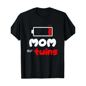 Mom of Twins Funny Twin Mom Busy Mommy Proud Mother'S Day Tshirt100 Tshirt