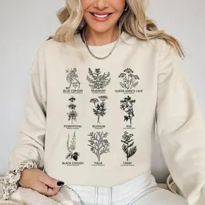 Herrbs For Reproductive Freedom Sweatshirt - Women's Right Casual Crewneck with Feminist Design, Comfortable Fit for All Sizes Fabric Womenswear