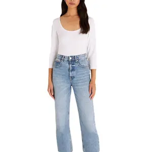 Jayda Long Sleeve Top In White ZT223354
