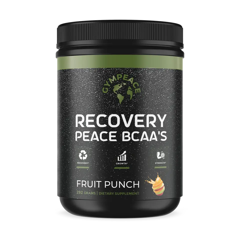 GymPeace Recovery Peace BCAAS - Fruit Punch (45 Servings) Amino Fitness Supplement