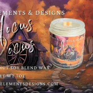 Hocus Pocus Fall Scented Candle for Home Decor