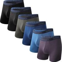 2blue/1purple/1gray/2black（6 Pack）