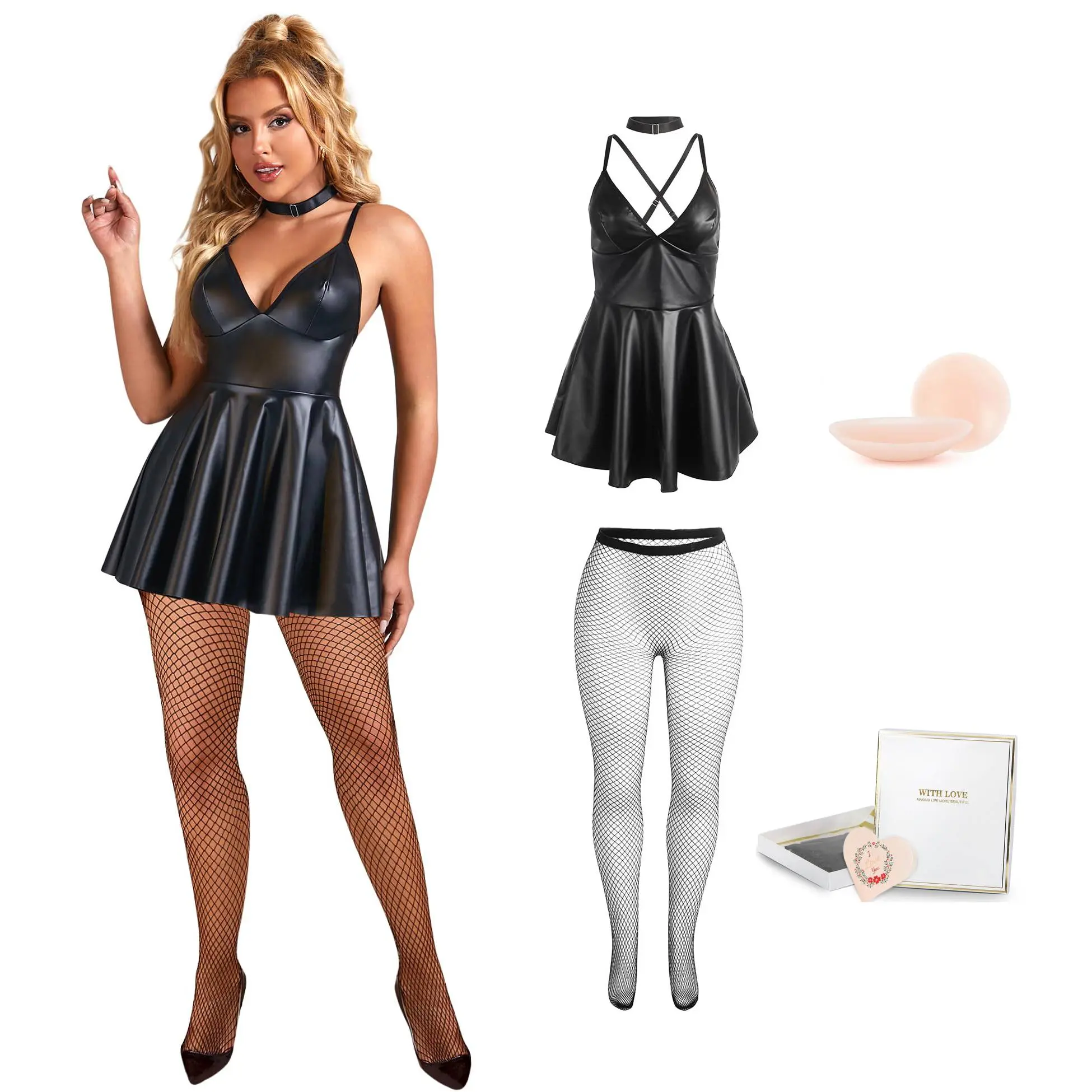 Black Combination With Gift Box