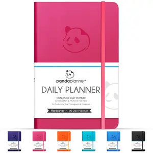 Finally Stay Focused & Get More Done Every Day – Daily Goal & Productivity Planner (Undated)
