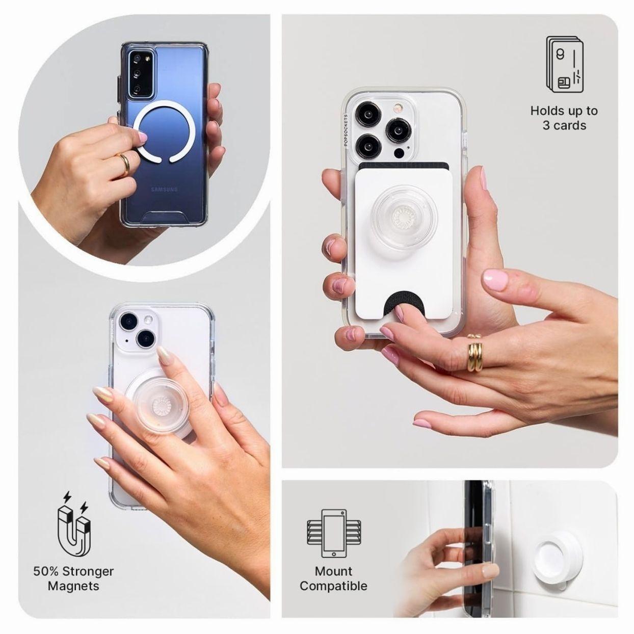 Project Haiil Marry Acrylic Magnetic Phone Grip, Rockky Magnetic Phone Grip