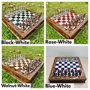 Personalized Handmade Chess Set – Meaningful Birthday Gift & Anniversary Keepsake