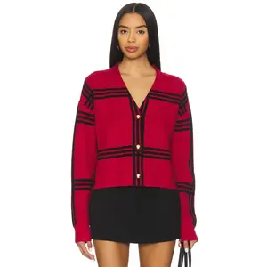 Tularosa Bellair Cardi in Red Multi