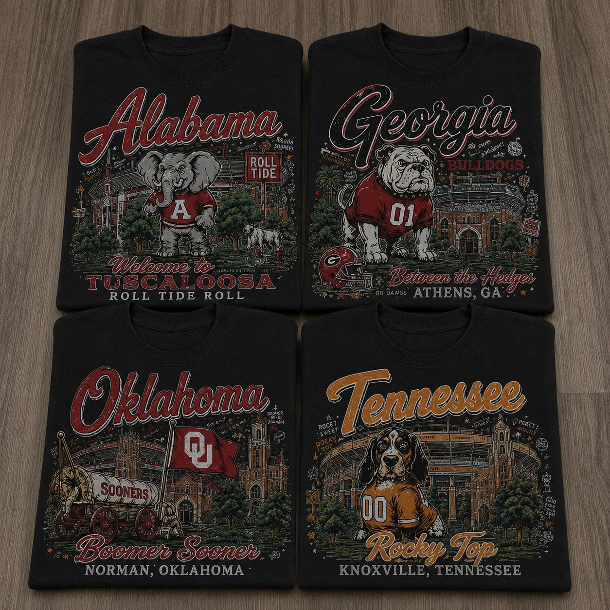 Vintage College Football Mascot T-Shirt, Retro Campus Stadium Graphic Tee, University Inspired Shirt, Game Day Apparel, Soft Unisex Cotton Tee