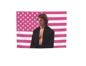 Hayden Christensen Flag - Pink American Flag - Poster Tapestry Birthday Gift Gift for daughter Gift for son Unique Gift Anakin Flag -