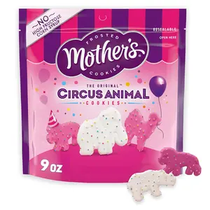 Original Circus Animal , Frosted Animal Cookies with Rainbow Sprinkles, Resealable Bag, 9 oz