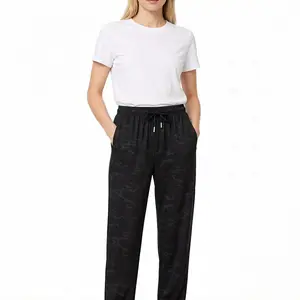 Women’s summer ice silk quick-dry jogger sweatpants — lightweight, subtle textured, versatile casual pants
