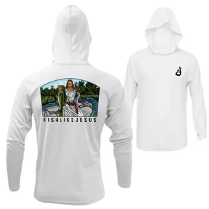 JC Bass Hooded Long Sleeve