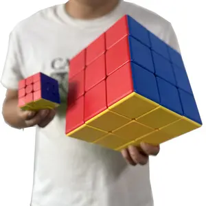 【Quick delivey】 Giant Magic Cube 3x3x3 Super Large Magic Cube 7.09inch No Stickers Educational Big CUbe Toys Gift