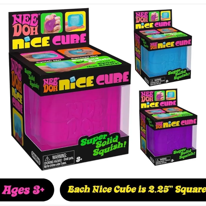 NEEDOH NICE CUBE choose you color pink, purple, or blue