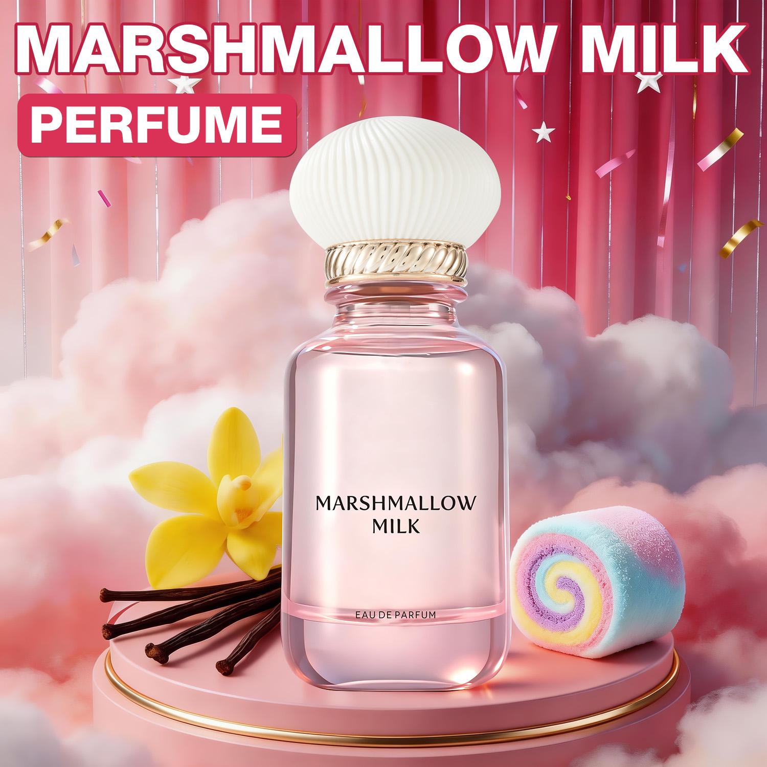 Marshmallow Milk Eau De Parfum 58ml (1.96 oz)  – Women’s Perfume, Long Lasting Fragrance, Premium Gift