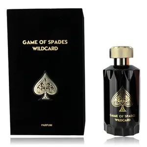 Game of Spades Wildcard by Jo Milano - 6.8 oz Unisex Parfum Spray, Amber Intense Unisex Fragrance