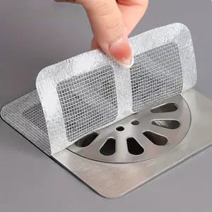 Disposable Drain Stickers Set, Bathroom Hair Filter Plugs, Shower Drain Covers, Anti-Clog Kitchen Sink Filters, 50pcs/19pcs/10pcs/6pcs