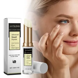 Jaysuing Snail Eye Cream Stick Under Eye Cream for Hydrating and Firming Eye Area, Moisturizing Eye Care Massage and Lifting Stick, Eye Roller Cream