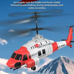 LM19-E Black Hawk RC Helicopter kit, 2.4GHz Remote Control Helicopter for Beginners and Adults, Military Helicopter with 10 Missiles, LED Lights, Altitude Hold, One-Key Take Off, Indoor Friendly, Helicopters Toy