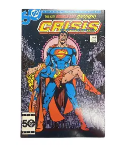 Crisis On Infinite Earths #7- Iconic Vintage Comic Key Issue