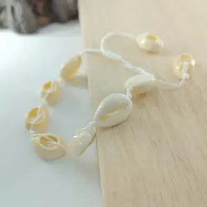 Bohemian Natural Sea Shell Charm Bracelets For Women Men Summer Sandy Beach Handmade String Rope Chains Bangle DIY Jewelry 2026