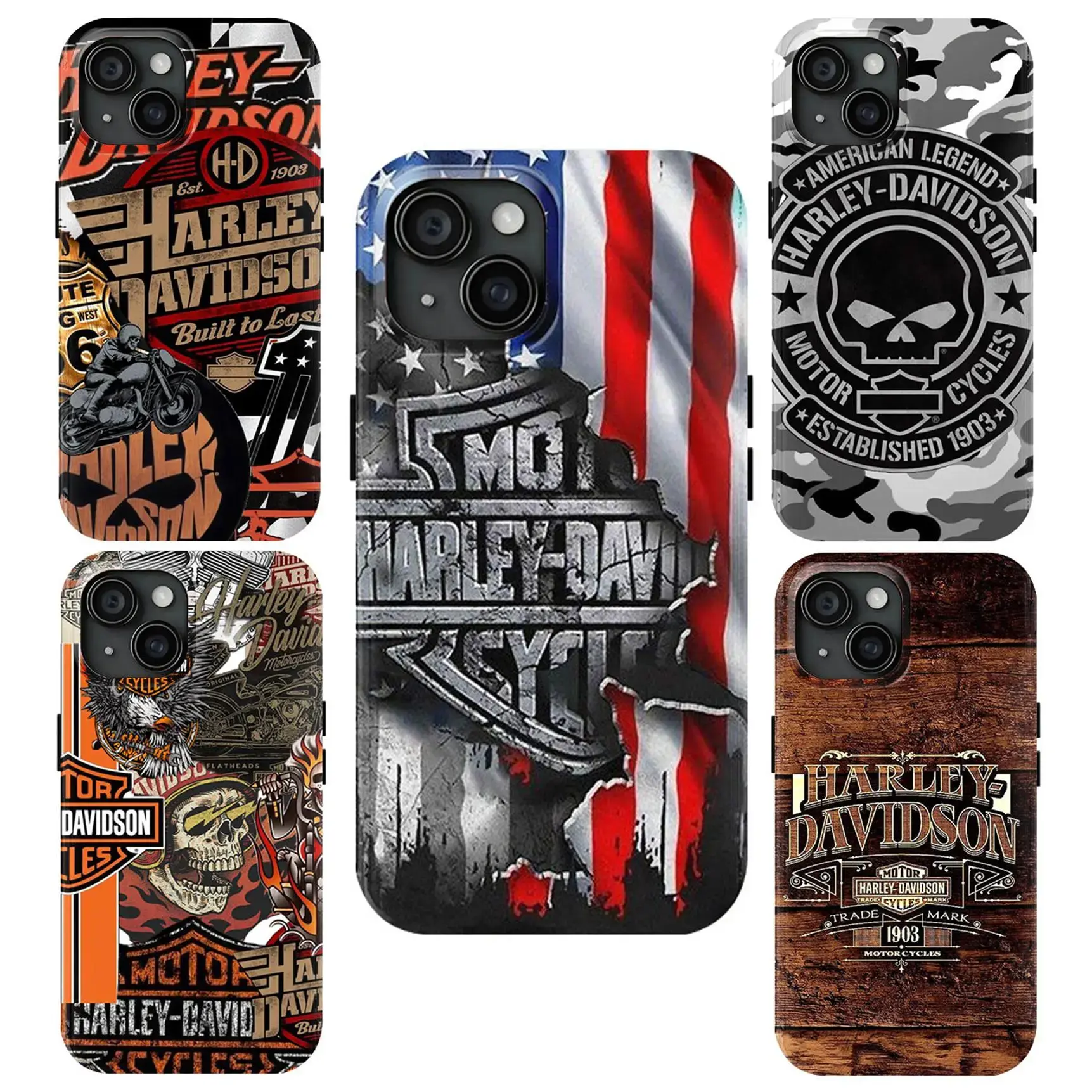 Flag Punk Style Halei 250th Anniversary Commemorative Themed Phone Case Digital File For iPhone 11 12 13 14 15 16 17 Pro Max Plus Mini Grunge USA Patriot Vibe Tough Defense Shell