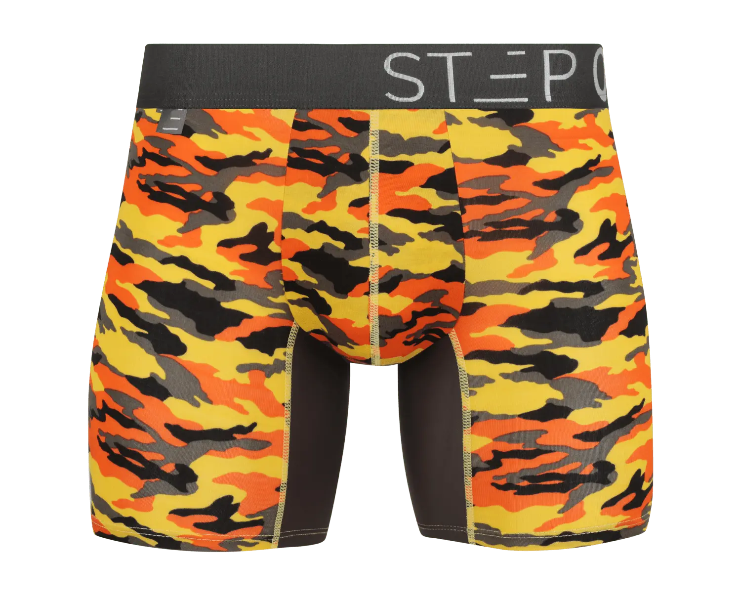 Men's Outback Camouflage Boxer Briefs, Super Soft Stretch Bamboo Viscose Underwear with 3D Pouch and Ride-Up Resistance, Elastic, Camouflage Print, Moisture Wick, Bamboo Blend, Ride-Up Guard, Multi-Size, 95% Viscose, Mix & Match, Spandex, Menswear, Ultrag