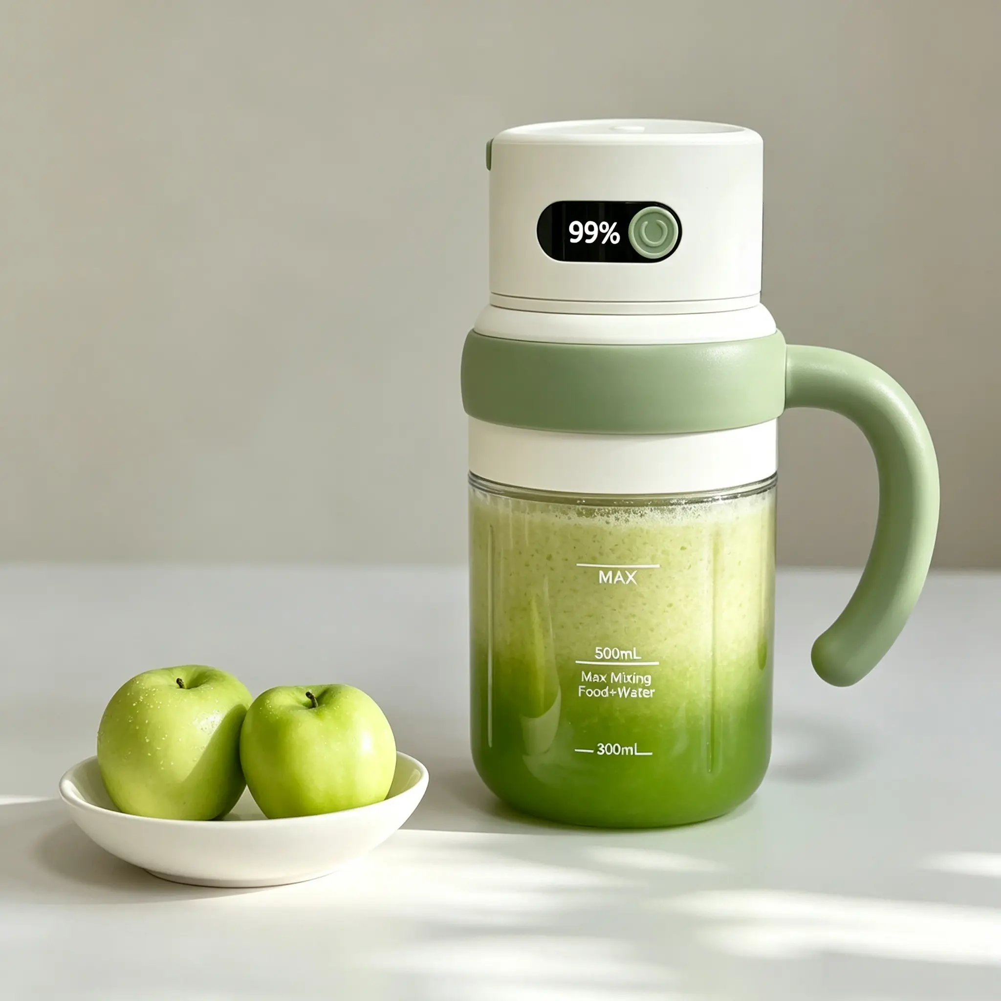 Great choices for healthy eating Portable Wireless Blender, 35oz/1L BPA-Free Cup with Dual Lids, 80W Motor 12-Leaf System, Crushes Ice in 30s, 1500mAh Battery, Safety Lock, Easy-Clean Electric Smoothie Shake Juicer Cup for Kitchen Use