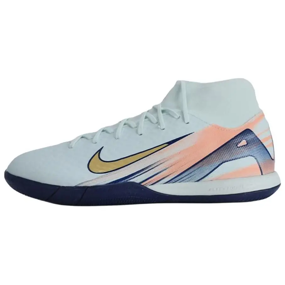 Nike Mercurial Superfly 10 Academy MDS IC Men's Indoor Soccer Cleats - Light Green, House White Official Maison Mihara Casual Trainers (True Version)