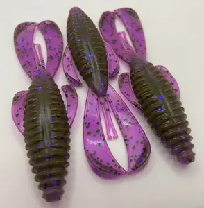 4" Bugs- Nicknaks Custom Baits